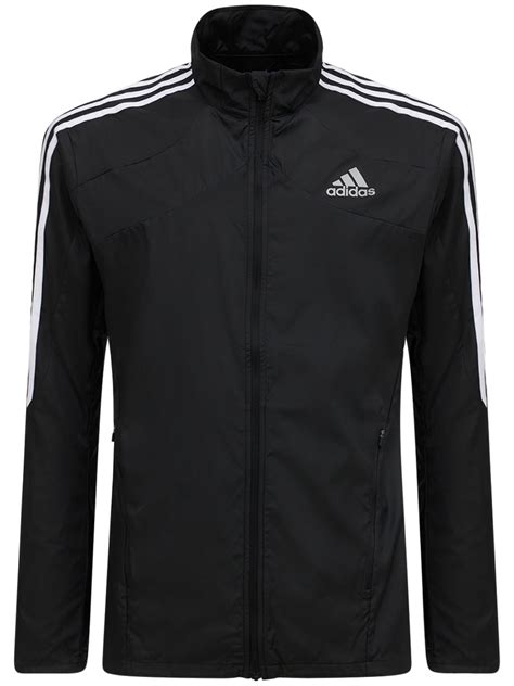 Adidas Marathon 3 stripes Jacket black white ab 55,96  